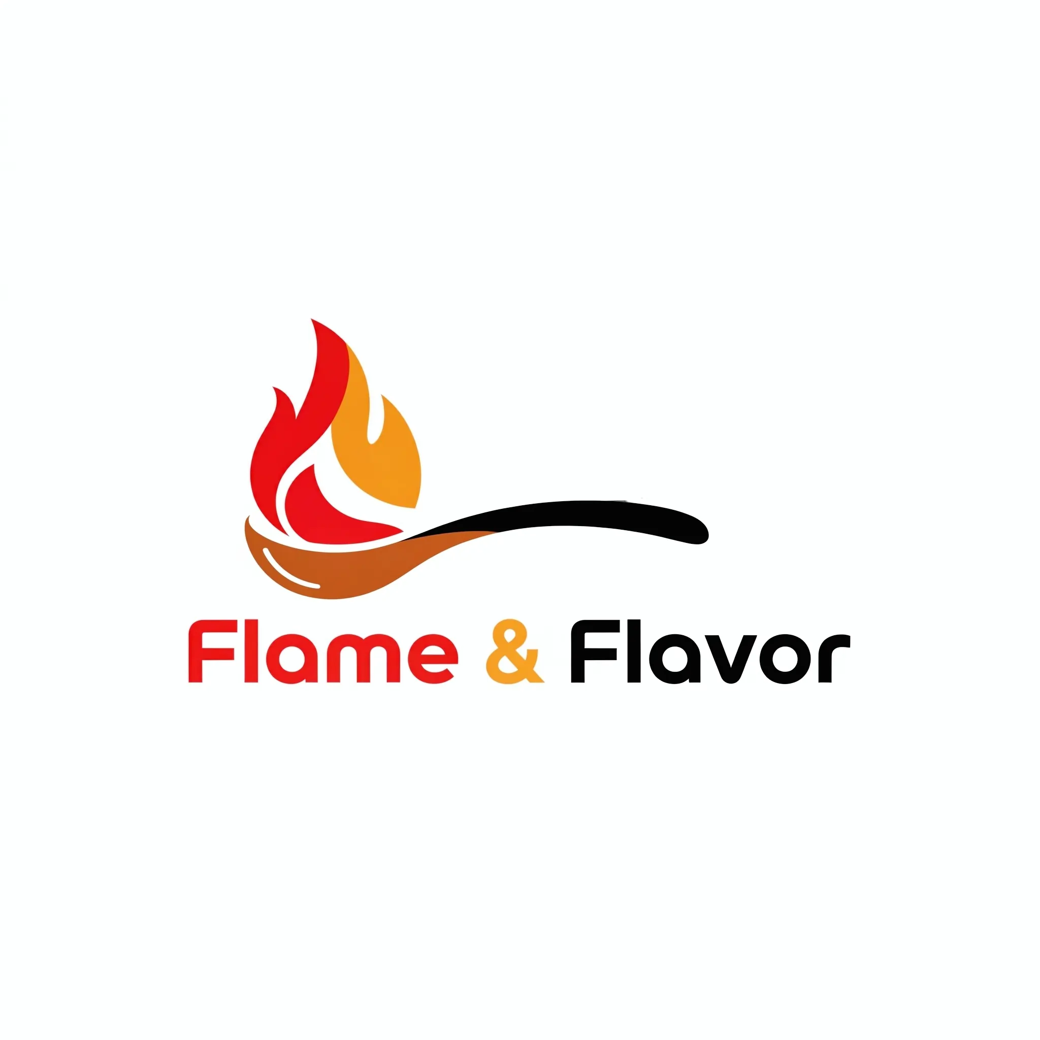 Flame & Flavor - Restaurant Logo